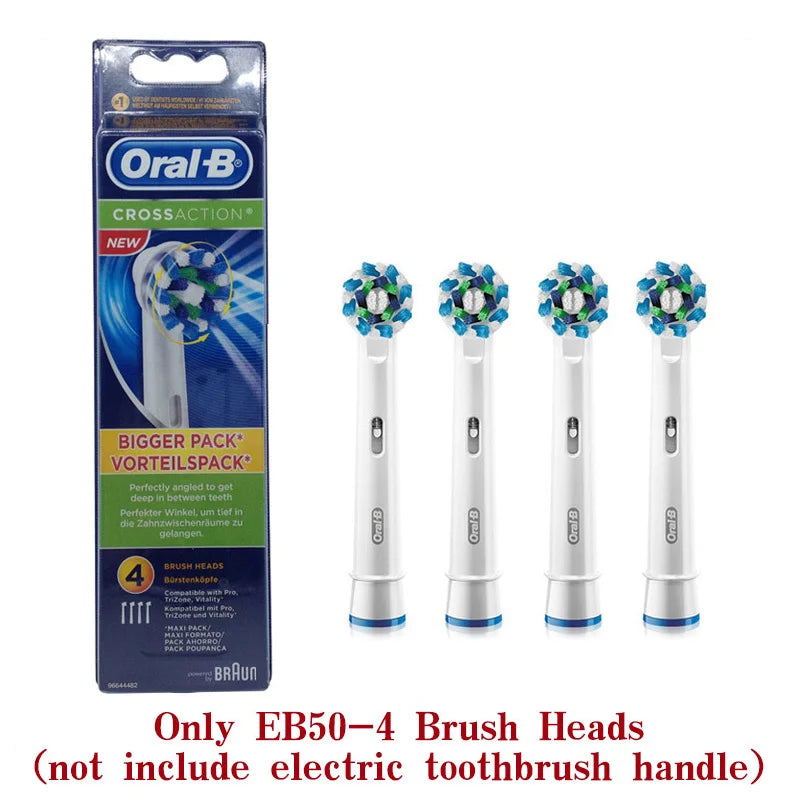 🦷 Cepillo de Dientes Eléctrico Oral-B Pro600: Blanco 3D, Cabezal Redondo y Resistente al Agua 🌟