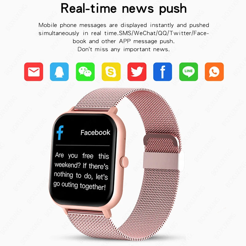 ⌚✨ Nuevo Smartwatch 2024 para Mujer – Estilo, Tecnología y Rendimiento en tu Muñeca! 💖