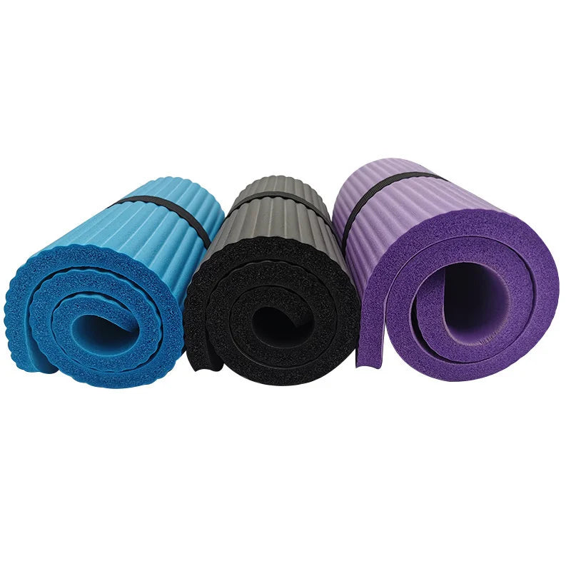 🧘‍♀️ Esterilla de Yoga y Pilates Antideslizante 15mm: ¡Tu Compañera Perfecta para el Ejercicio! 💪