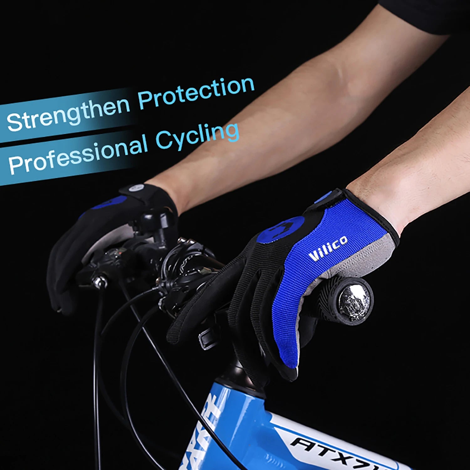 🚴‍♂️ Guantes de Ciclismo Antideslizantes de Dedos Completos: ¡Protege tus Manos con Estilo! 🏆