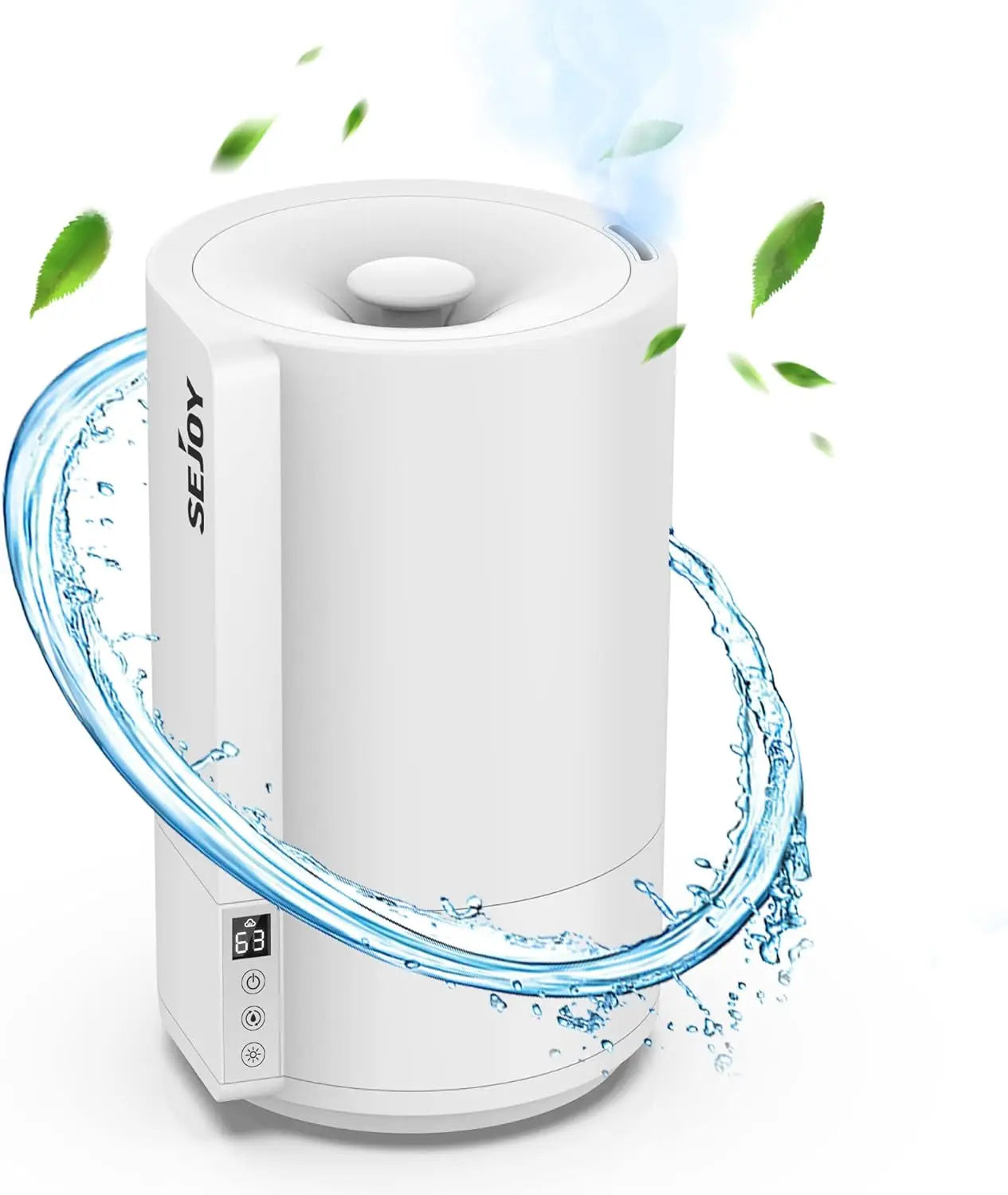 🌬️ SEJOY: Humidificador Ultrasónico de 4L para Dormitorio, Habitación Grande y Bebé 🌿