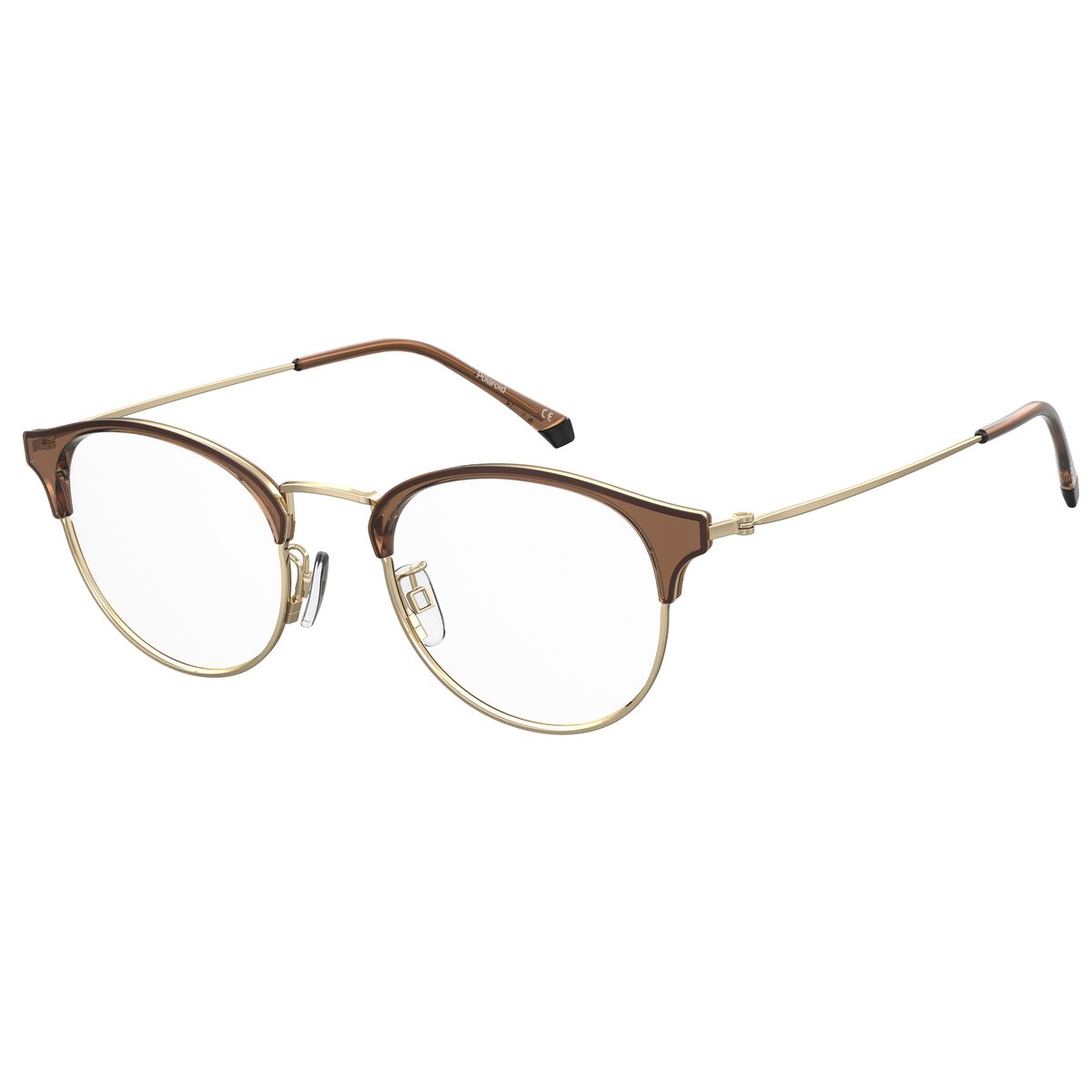 Unisex' Spectacle frame Polaroid PLD-D404-G-09Q Brown Ø 51 mm