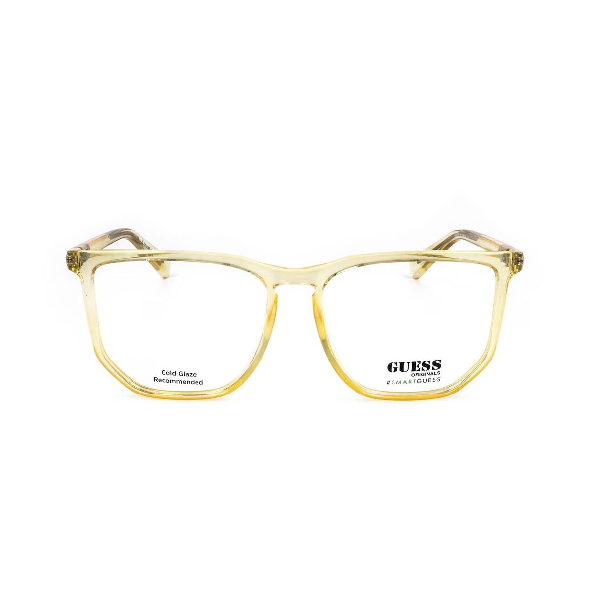 Unisex' Spectacle frame Guess GU8237-58041 Yellow