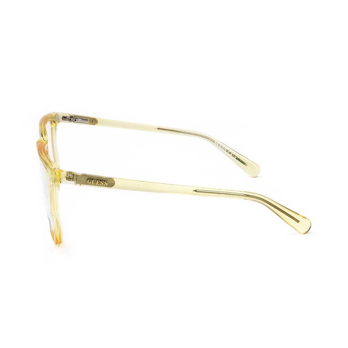 Unisex' Spectacle frame Guess GU8237-58041 Yellow