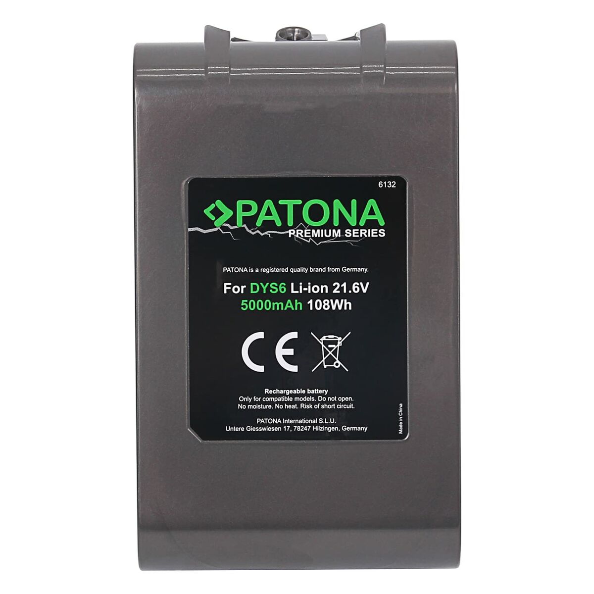 Vacuum Cleaner Battery Patona 6132