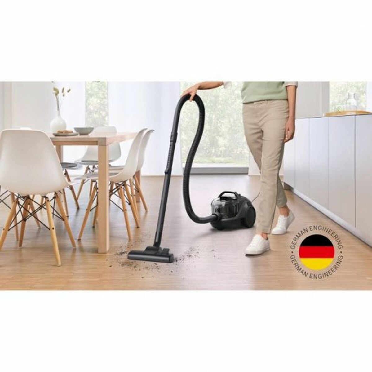 Bagged Vacuum Cleaner BOSCH BGC21X200 2 L 550 W