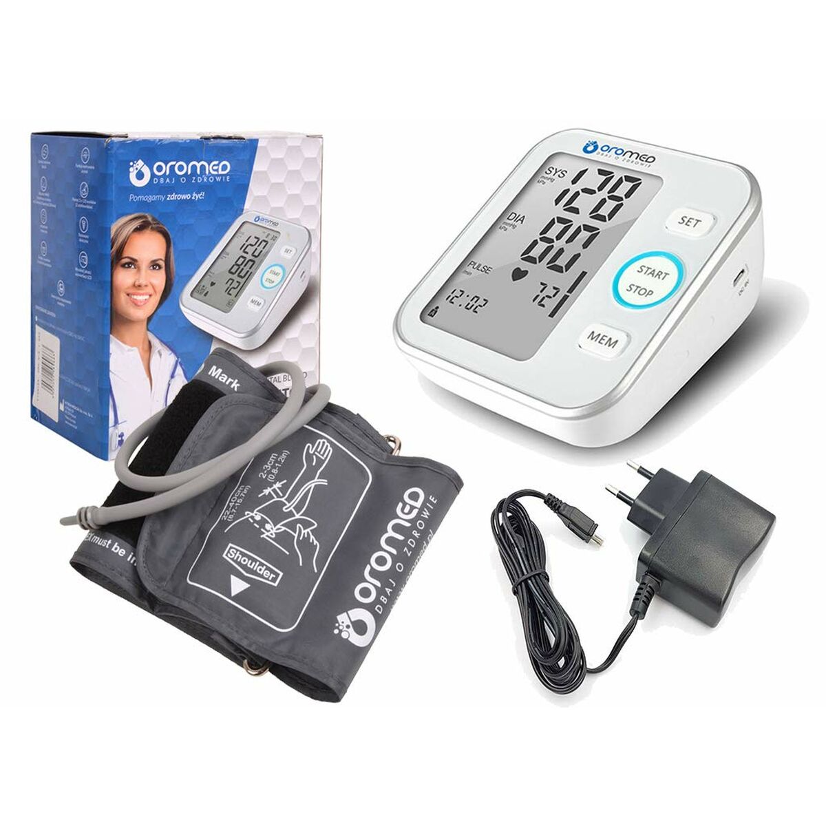 Arm Blood Pressure Monitor Oromed ORO-N6 BASIC