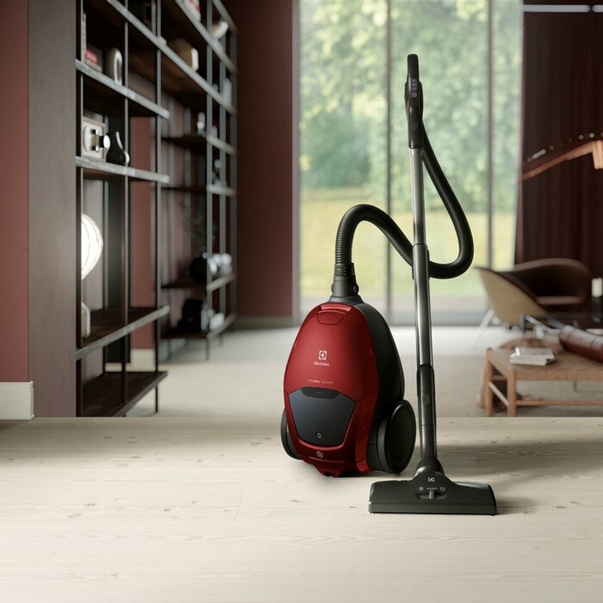 Bagged Vacuum Cleaner Electrolux PD82-ANIMA Red 600 W