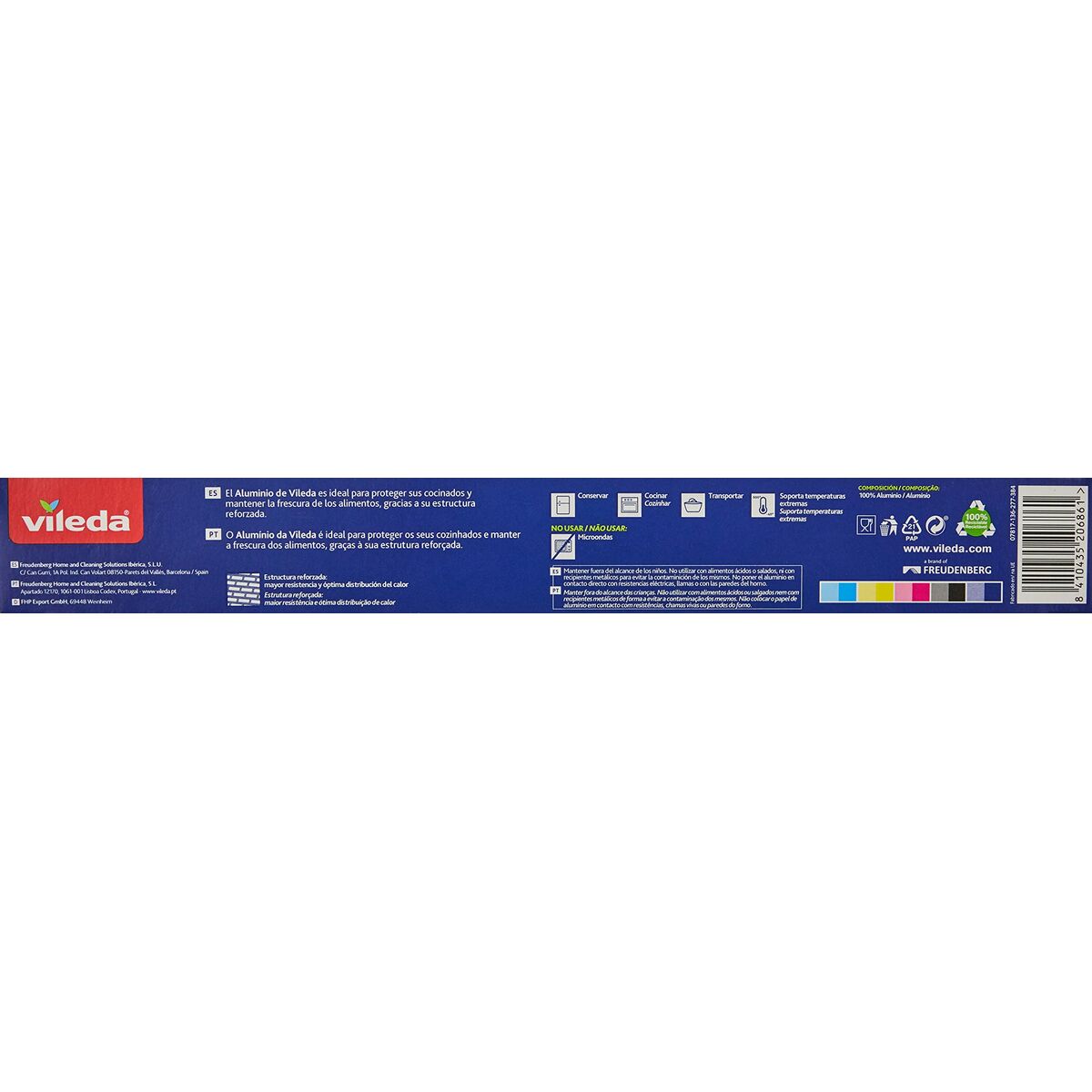 Aluminium foil Vileda 151845 Freshmate