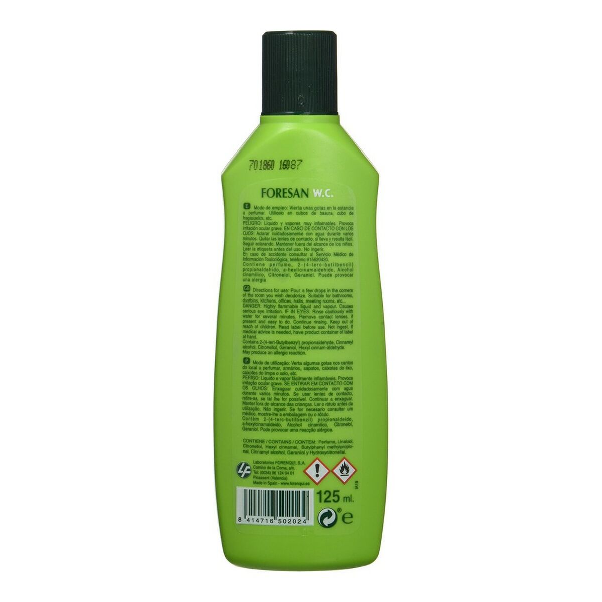 Air Freshener WC Foresan 200 ml 125 ml