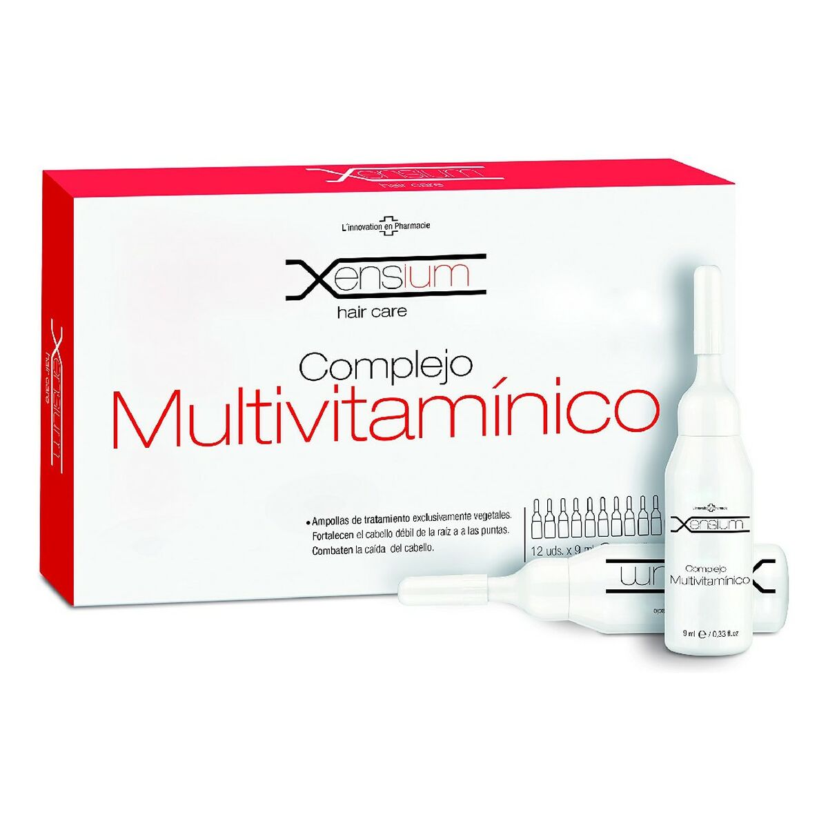 Anti-Hair Loss Ampoulles Xesnsium Xensium Multivitamin 9 ml (12 x 9 ml)