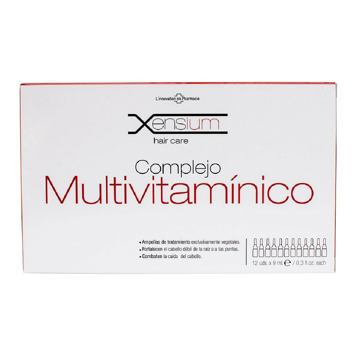 Anti-Hair Loss Ampoulles Xesnsium Xensium Multivitamin 9 ml (12 x 9 ml)