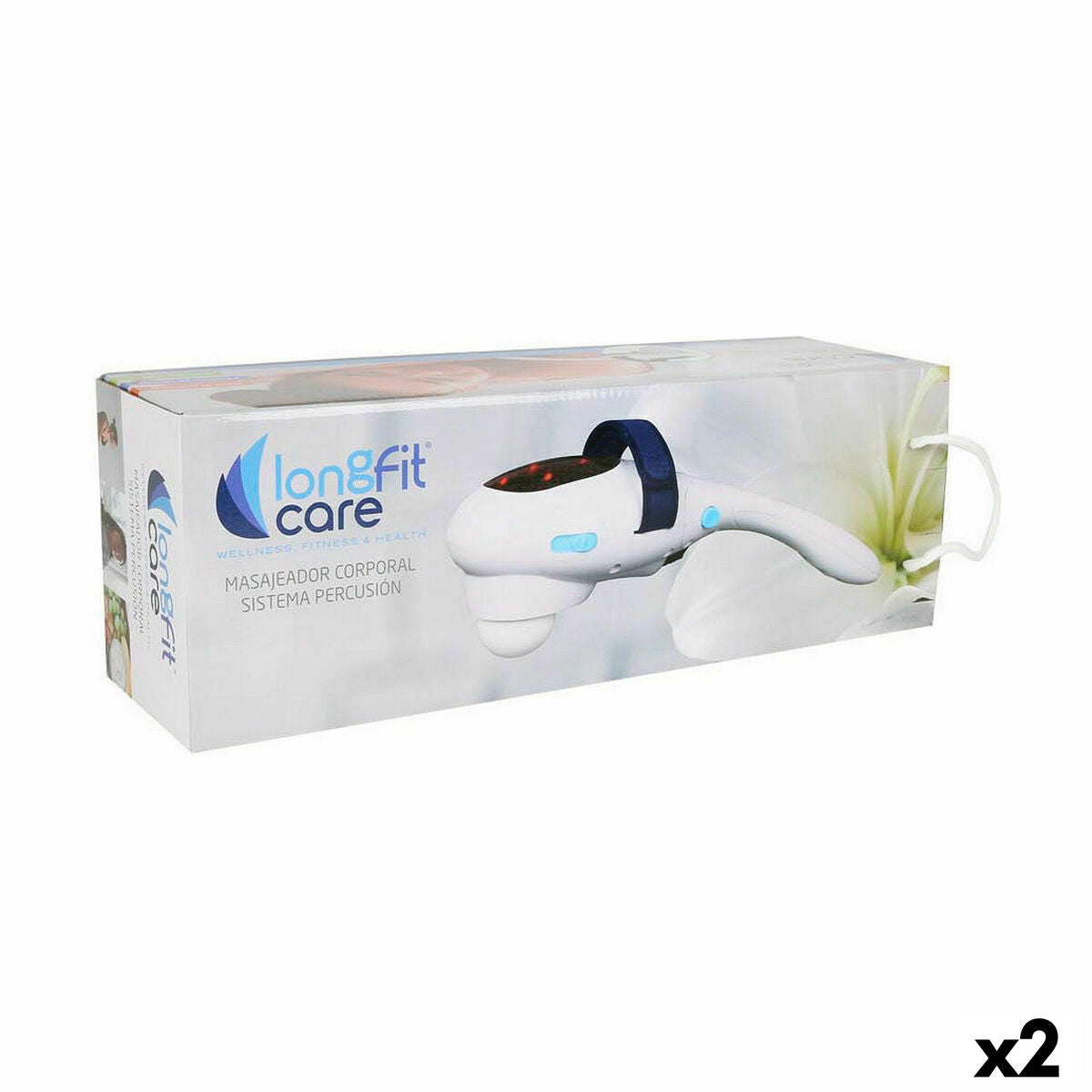 Body Pressure Massager LongFit Care 25 W (2 Units)