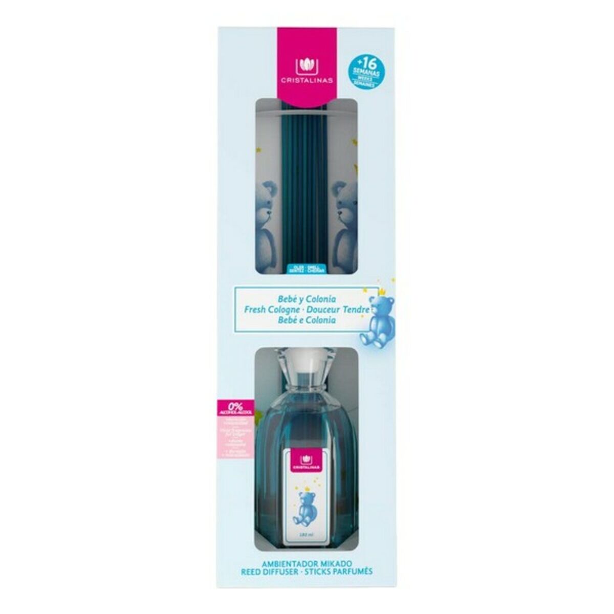 Air Freshener Mikado Cristalinas Mikado Baby 180 ml