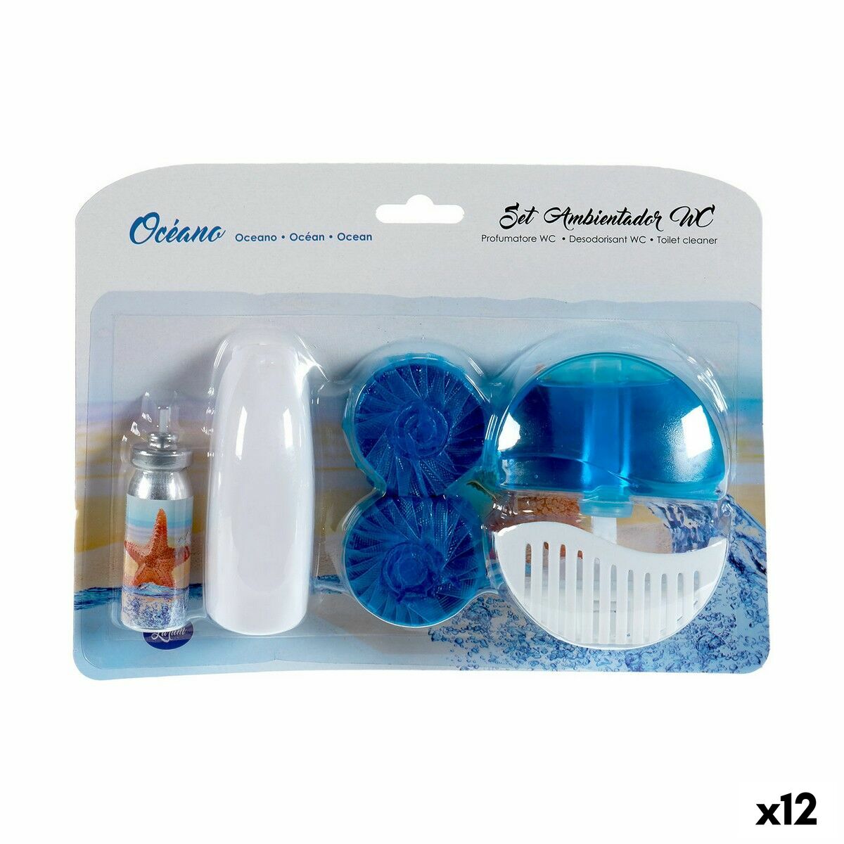 Air freshener set WC Ocean (12 Units)