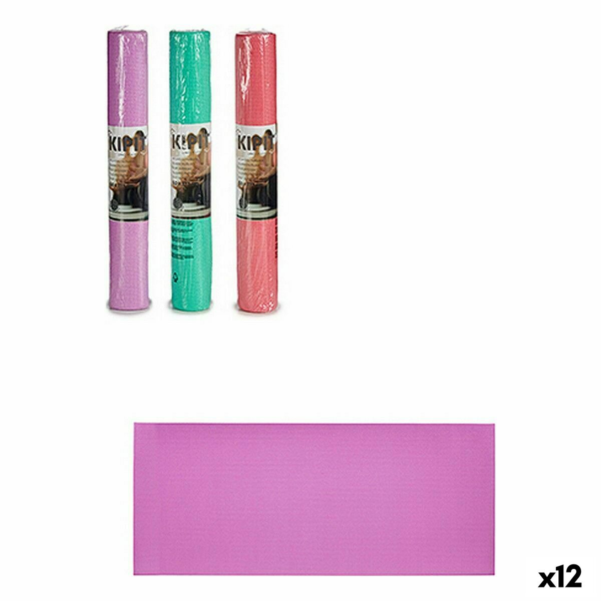 Yoga Mat Non-slip 173 x 60 cm (12 Units)