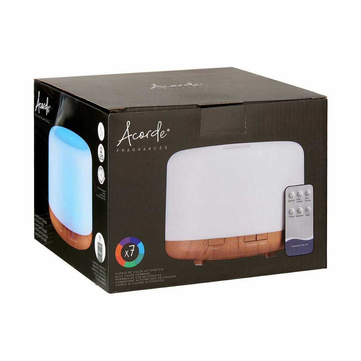 Aroma Diffuser Humidifier with Multicolour LED