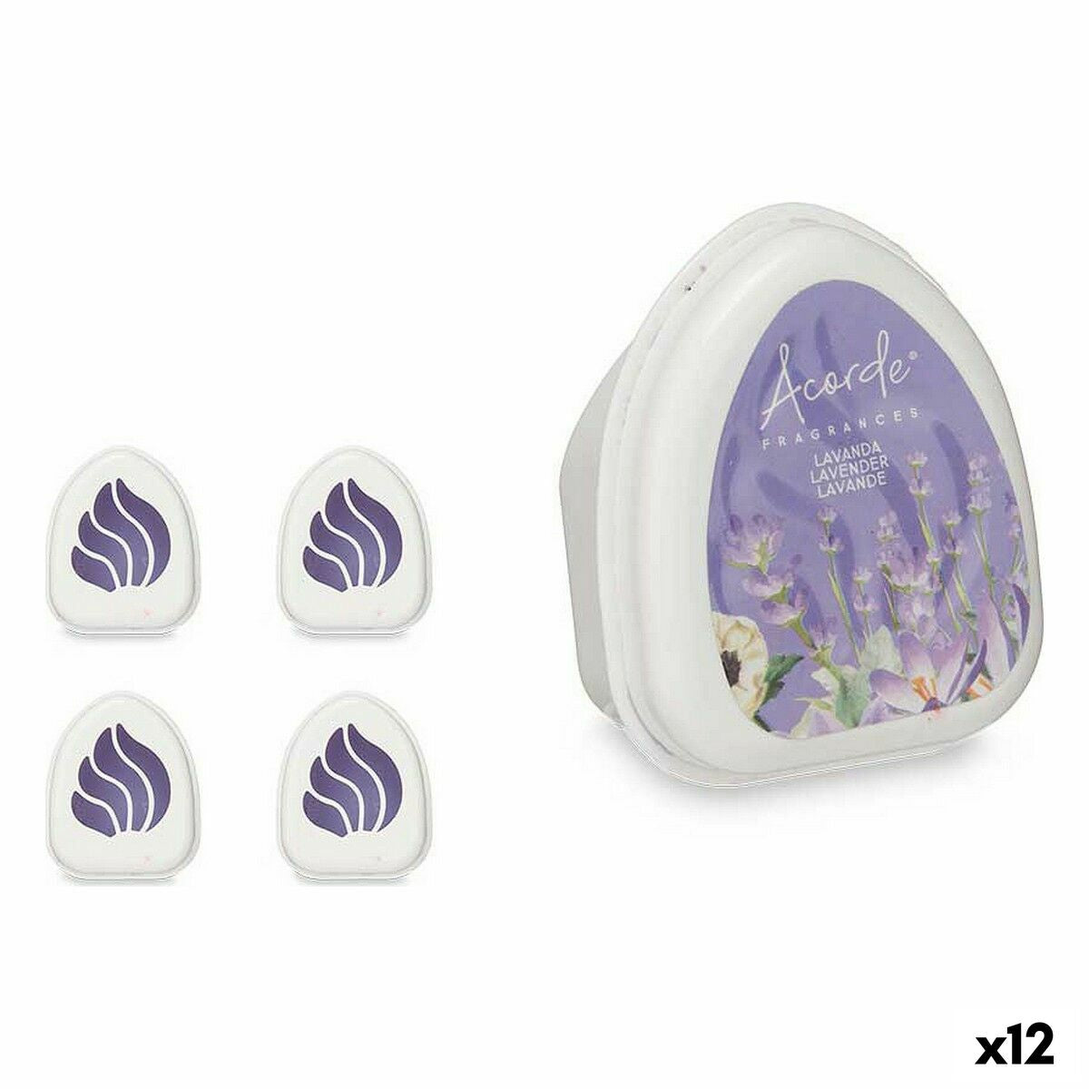 Air freshener set Lavendar 50 g (12 Units)