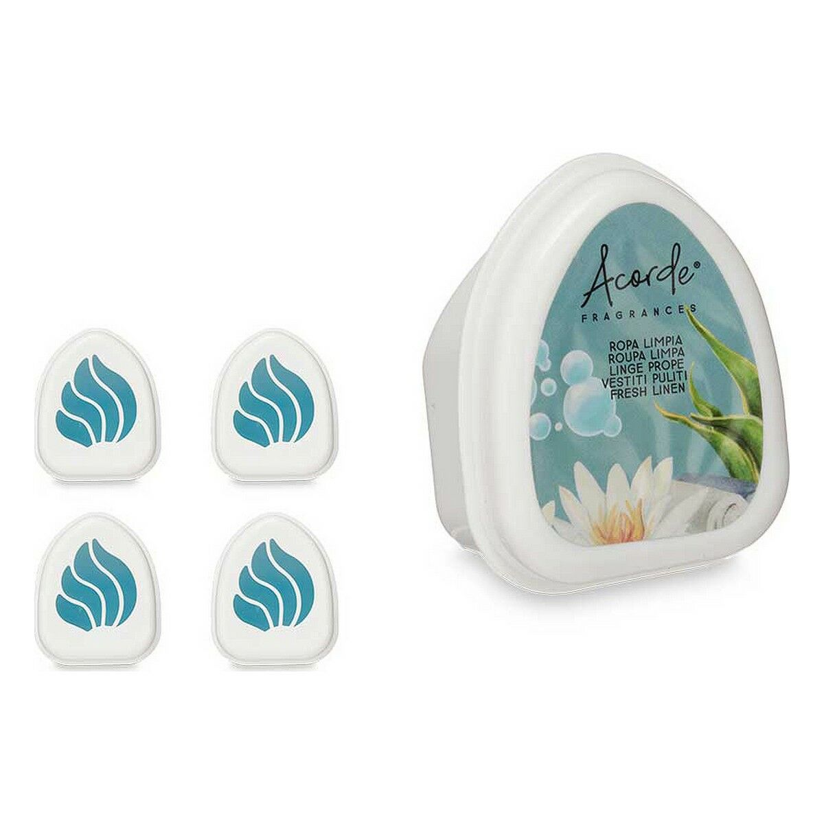 Air freshener set Clean Clothes 50 g (12 Units)