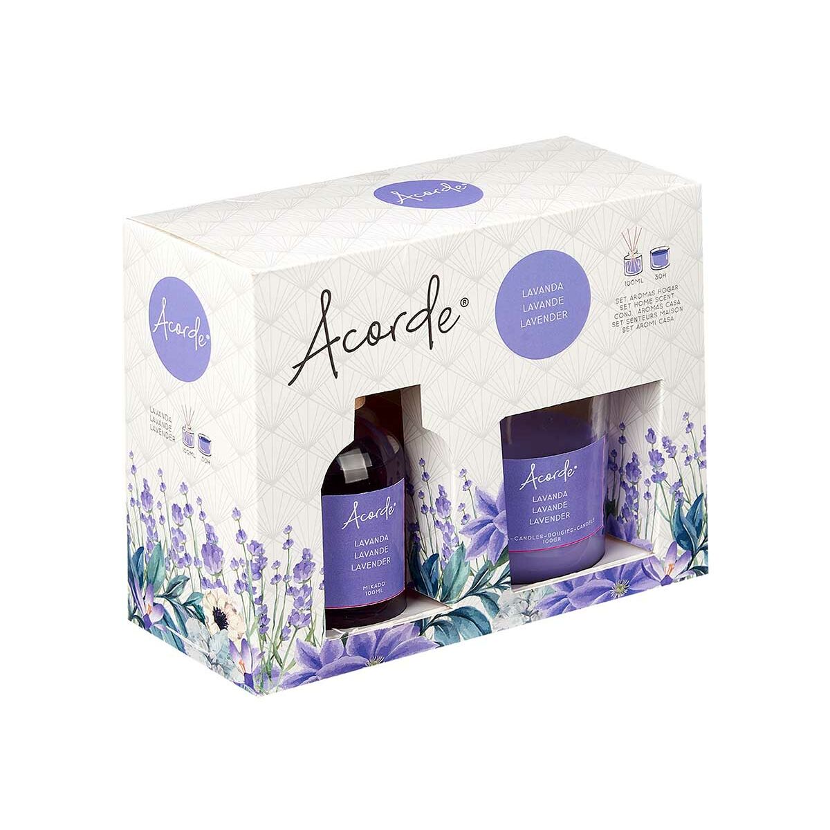 Air Freshener Set Lavendar 100 ml (6 Units)