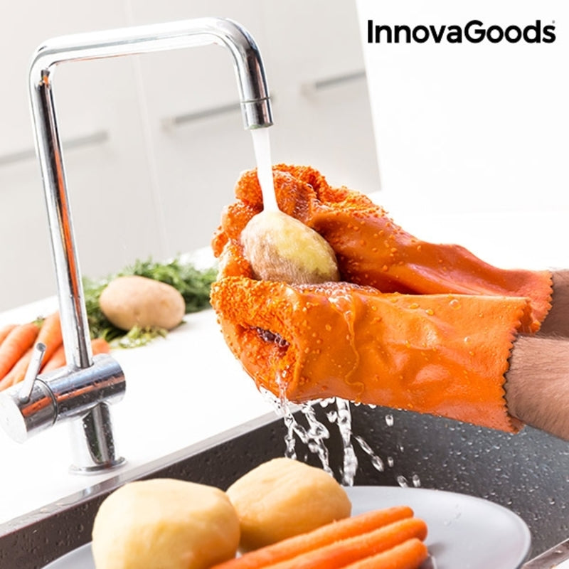 Vegetable Cleaner Gloves Gloveg InnovaGoods