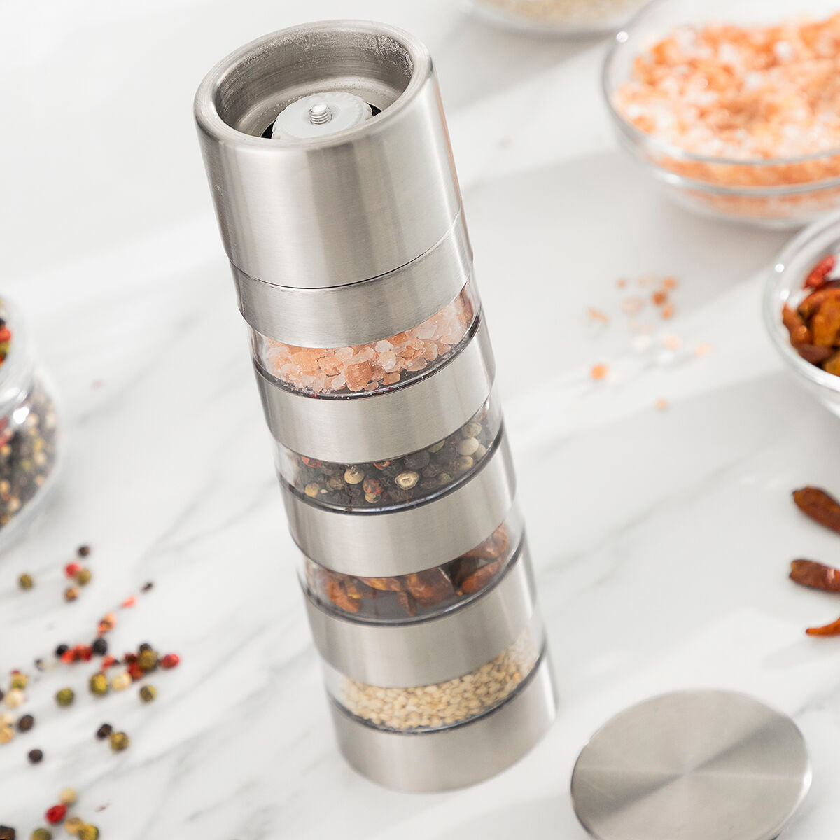 4-in-1 Spice Grinder Millmix InnovaGoods