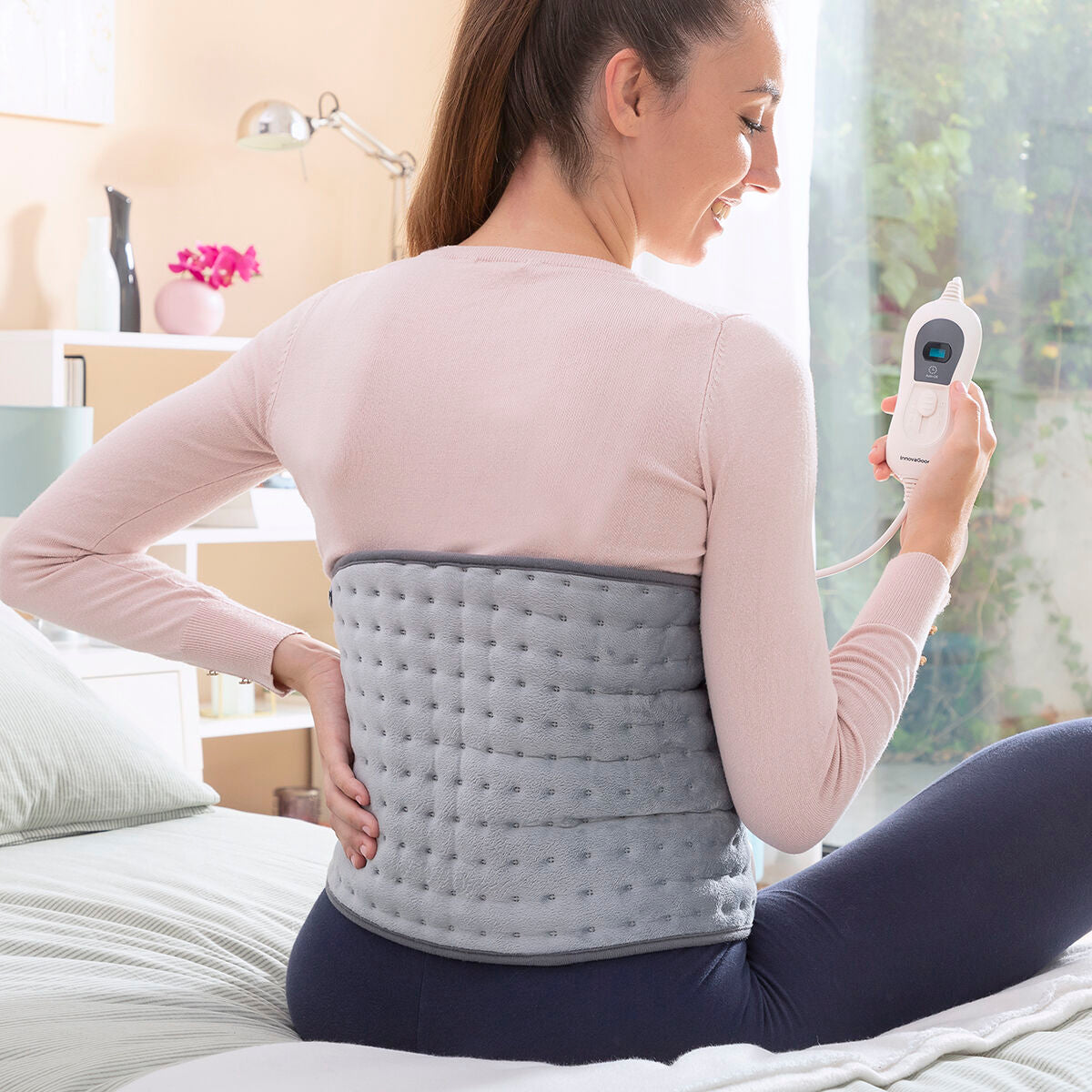 Almohadilla Eléctrica Lumbar Ajustable - Elwak®