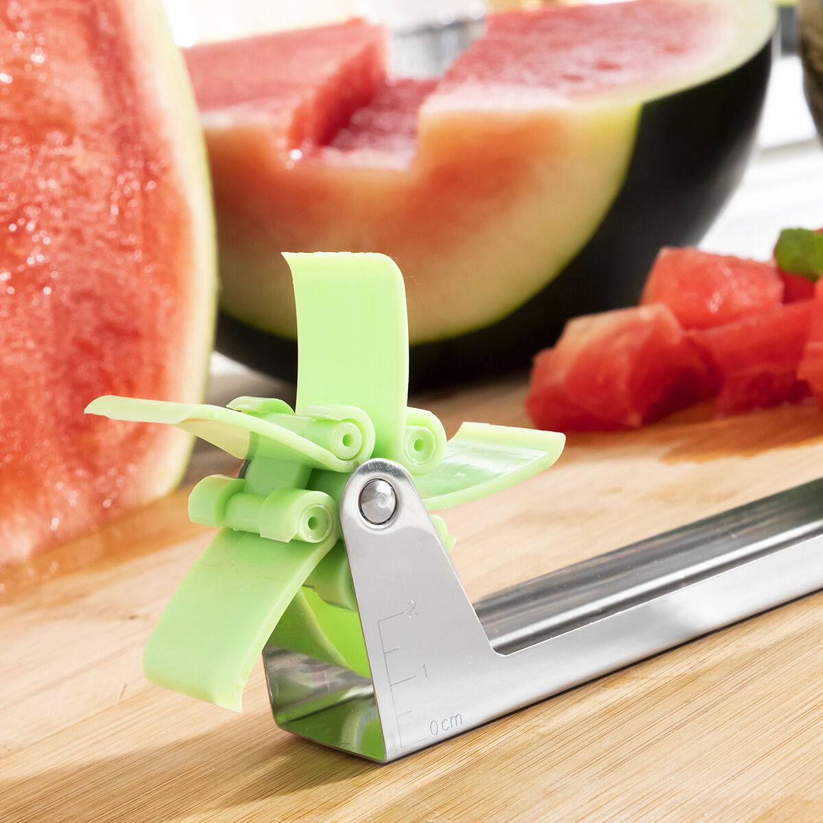 Watermelon Cube Cutter Cutmil InnovaGoods V0103449 Stainless steel (Refurbished A)